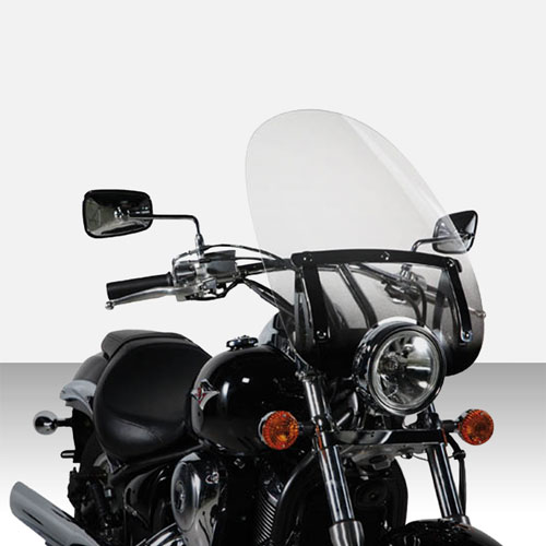 Protecciones aerodinámicas para motos Custom
