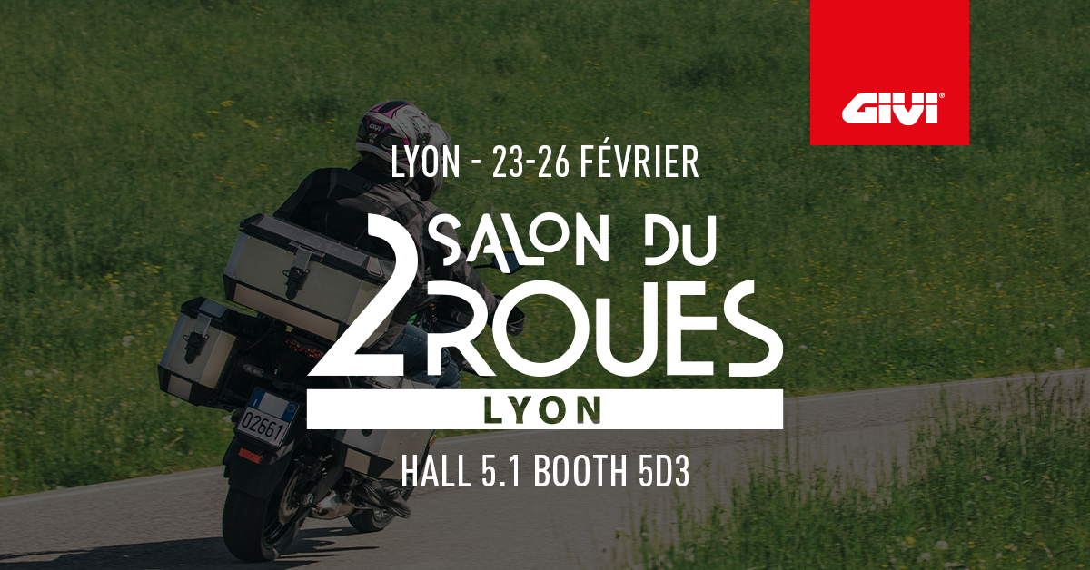 GIVI+en+el+Salon+du+2+Roues+de+Lyon+2023